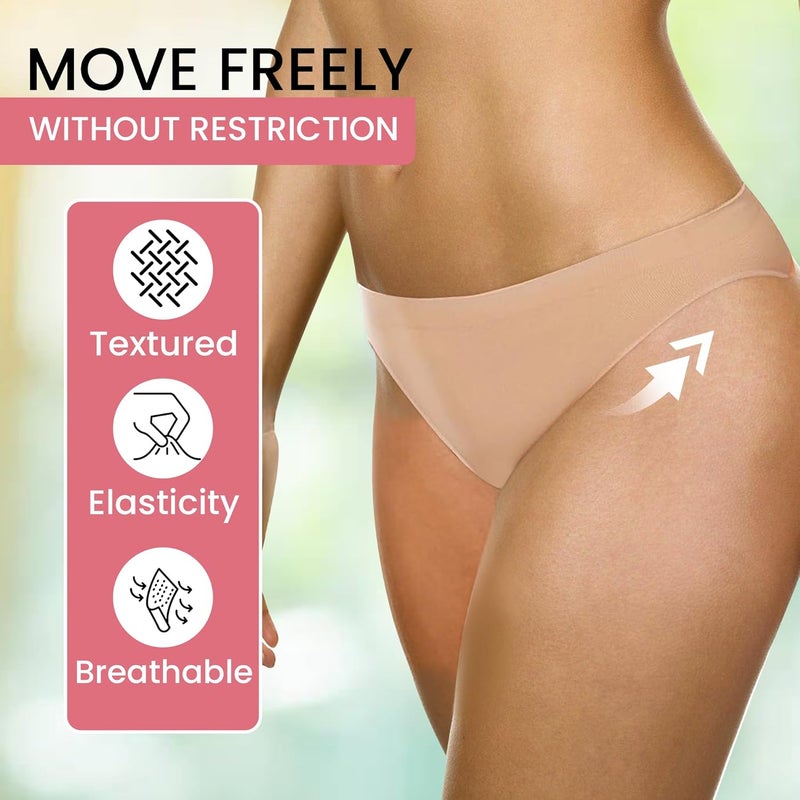 Zenmarkt Dance Briefs for Girls and Women - Mid-Waist Ballet Underwear - Seamless Performance Briefs for Youth and Adults - Image 2